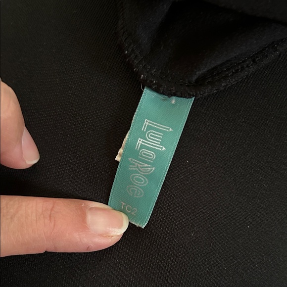 Lularoe Black Leggings TC2 - Picture 3 of 6